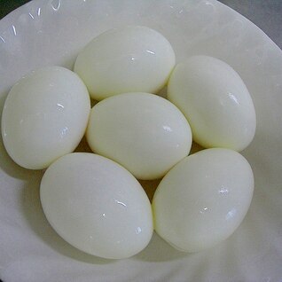 半熟茹で卵の作り方